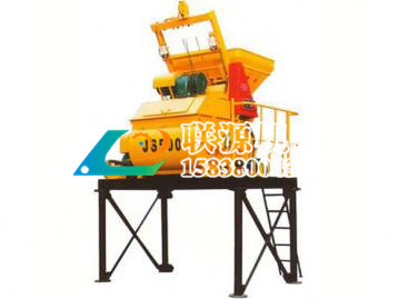 JS500双卧轴强制式混凝土搅拌机